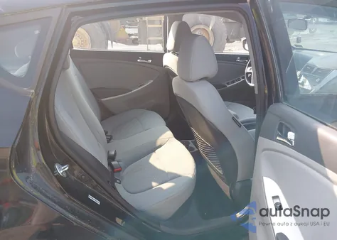 2014 Hyundai Accent Se z USA, uszkodzony, nr VIN KMHCU5AEXEU152291